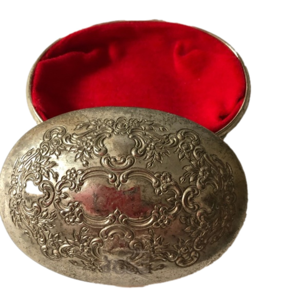 Vintage Towle Trinket Box, silverplate